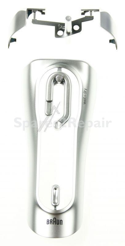 Braun Flap - 81623401 Front Cover Mat Silver W&d