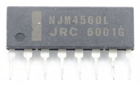 Jrc Operational Amplifier Ic - Ic Operationsverstarker Sip-8
