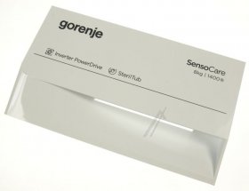 Hisense Gorenje Detergent Dispenser Cover - 612667 Soap D handle 8-14-i-s Ps-10 Gor Sign