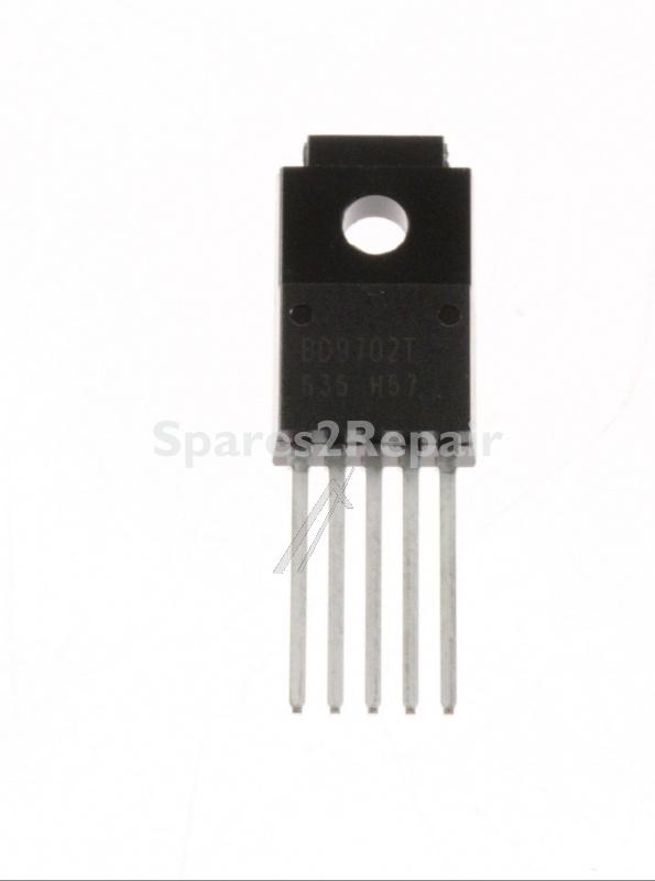Rohm Semiconductor Fixed Voltage Regulator - Bd9702t Ic Regulator Sw 1 Channel 3a To220fp-5