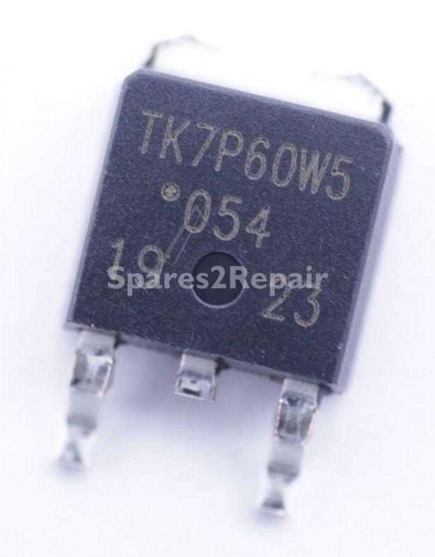 Toshiba Transistors - Tk7p60w5 N channel Mosfet, 600v 7a, Smd Dpak - TK7P60W5,RVQ(S