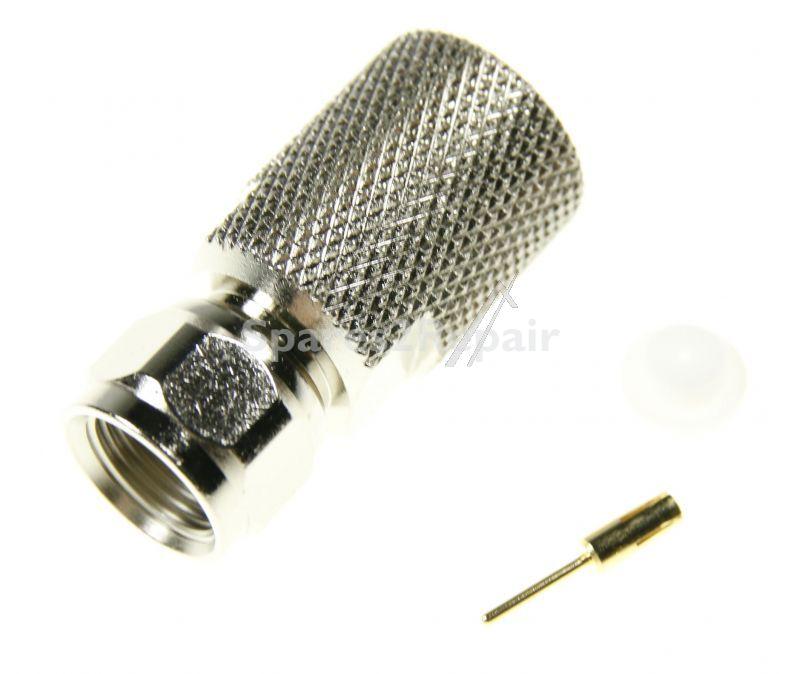 Wisi F-plug - Dv 54 F-stecker, 1 Piece, For Mk 15