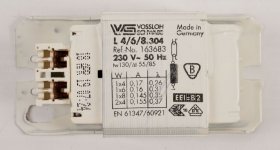 Light Holder - C00143980 482000082059 Ballast (indelb) [Whirlpool Indesit]