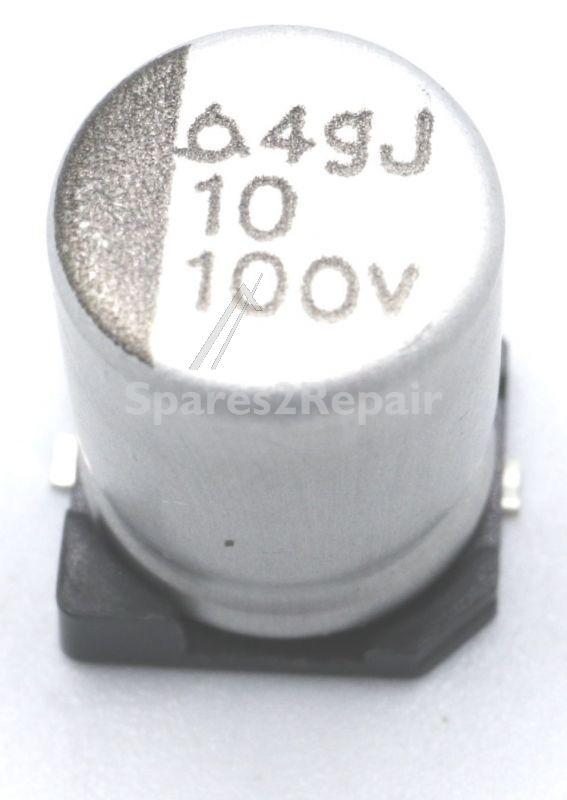 Samsung Smd Electrolytic - 2402-001408 Capacitor Smd 10µf 20% 100v Tp 8x10