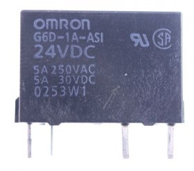 Omron Pcb Relay To 24v - 24vdc 5a-250vac Relay