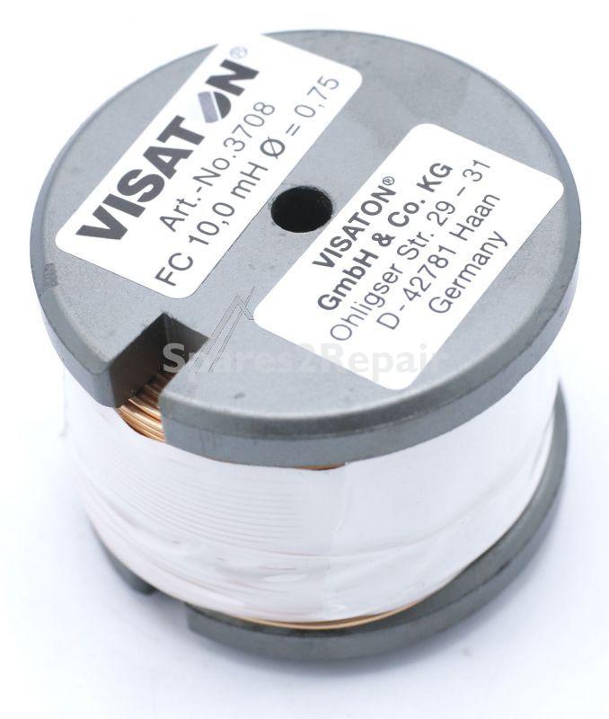 Visaton Coil - 10mh 3708 Fc-coil, Ferrite, ⌀=40mm