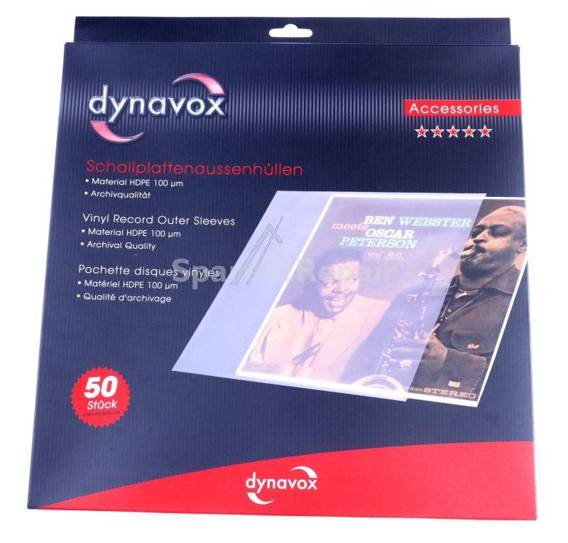 Dynavox Record Sleeves - 207591 Vinyl Record Outer Sleeves