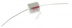 Mundorf Foil Capacitor - 0,1uf-650v Audio Filmcap. Axial 85° 12x12mm