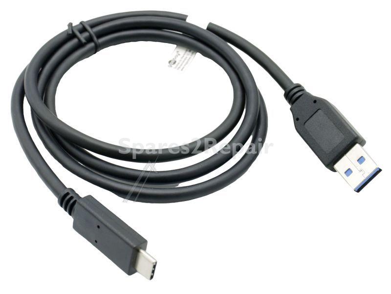 Compatible Usb connector - Usb-c Cable Usb 3 1 Generation 2 3a Black 1m