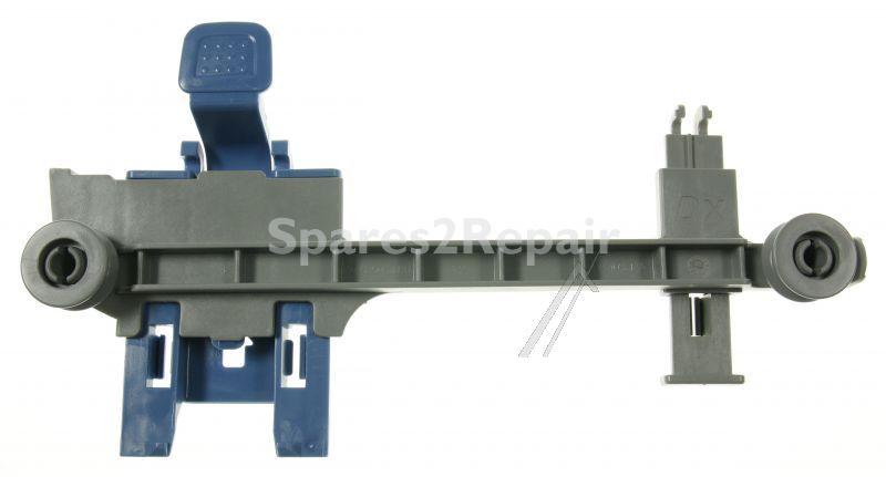 Basket Guide - C00534520 488000534520 Height Adjustment Upper Basket Right Blue [Whirlpool Indesit]