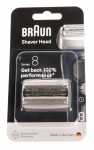 Braun Shaver Head - 83m 80843153 Shaving System Series 8 Silver