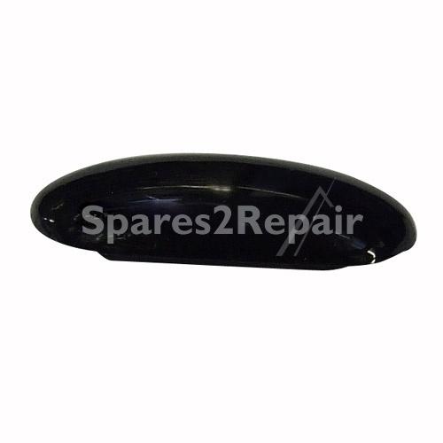 Ornamental Rail - C00032682 482000026225 Blanking Plug - Lid Hinge Hole Black [Whirlpool Indesit]