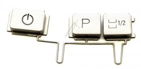 Timer Button - C00729884 488000729884 Buttons Core Essent Uns-left [Whirlpool Indesit]