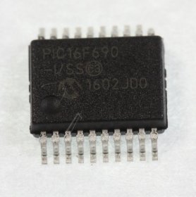 Microchip Processor-ic - Pic16f690 Pic16f690-i-ss 8-bit Microcontroller Smd Ssop-20