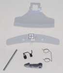 Washing Machine And Tumble Dryer Door Handles - 50292028003 Door Handle Kit White [Electrolux Aeg]