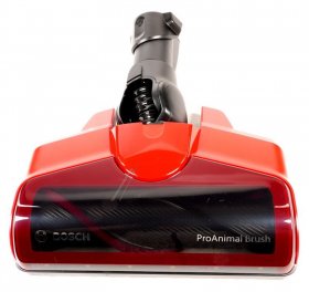 Turbo Nozzle - 17008987 Electric Nozzle Bosch Red-black Click-connection Plastic Sole With Brush Roller With Wheels [Bosch Siemens]