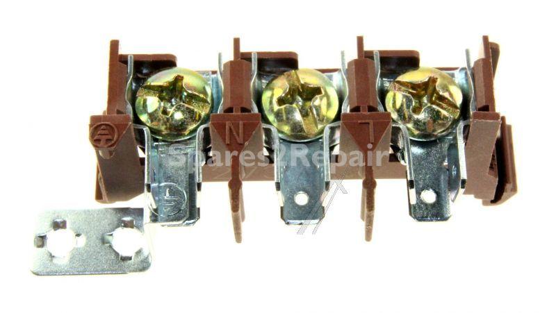 Terminal Strip - C00318185 481229068273 Connection Block [Whirlpool Indesit]
