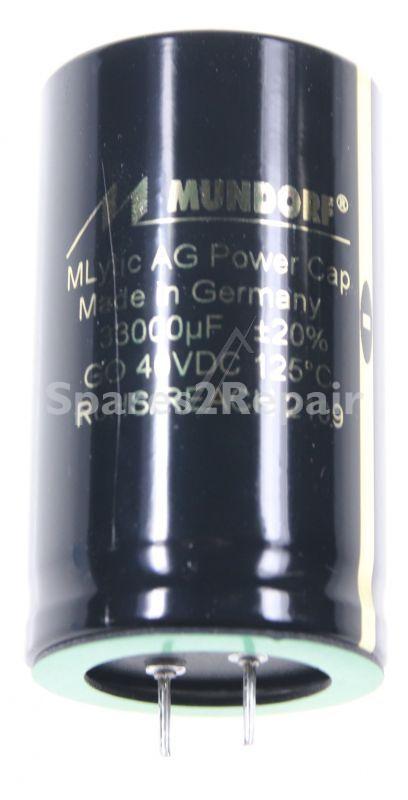 Mundorf Radialelectrolytics 125 Degree - 33000uf-40v Mlgo40-33000 Audio Elcap Radial 125° 35x60mm Snap-in