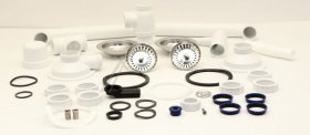 Teka Kitchenware Accessory - Kit 3½" Basket Waste 2b W-wo-ovf Syphon - 61001166
