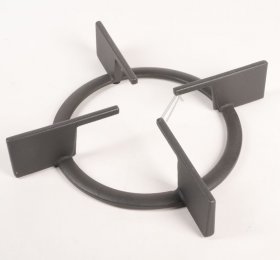 Cooker Pan Support - C00653947 488000653947 Sp Hob Cast Iron Grid+rubbers [Whirlpool Indesit]