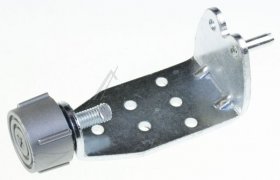 Door Hinges For Fridges - C00110522 482000028475 Bottom Hinge Assembly Argento [Whirlpool Indesit]