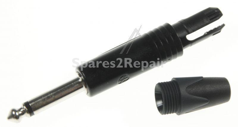 Neutrik 6,35mm Jack Plug Mono - 2 Poliger 6.35 Mm Klinkenstecker
