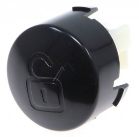 Button - Ms-650091 Knob-hook Lock-black [Groupe SEB]
