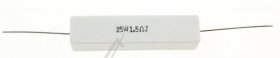Mundorf Wirewound Resistor - 1,5r-25w Mresist Cement-resistor, 60x15x13mm, Axial