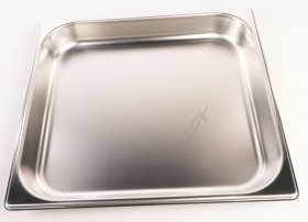 Container - 00358656 Gastronorm Container Stainless Steel Cooking Tray Gn 2-3 Unperforated 40mm Deep 3l [Bosch Siemens]