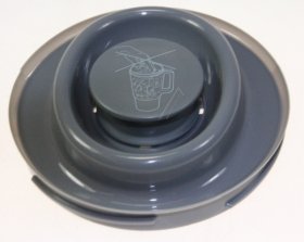 Mixing Bowl Lid - Kw695312 Flap & Funnel Cover Gray A [Delonghi]