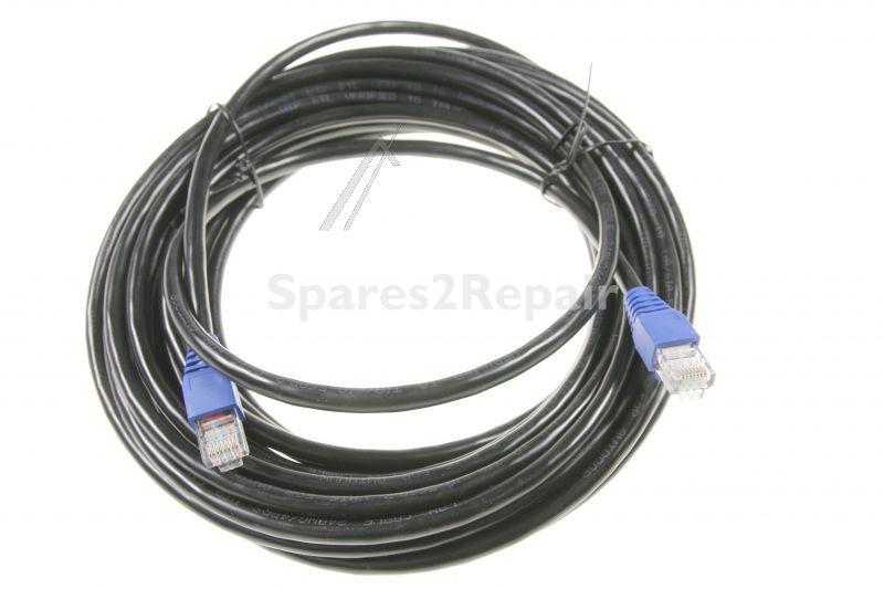 Goobay Cat6 Patch Cable - Outdoor-patchkabel Cat6, Rj45, U-utp, Schwarz, 15m