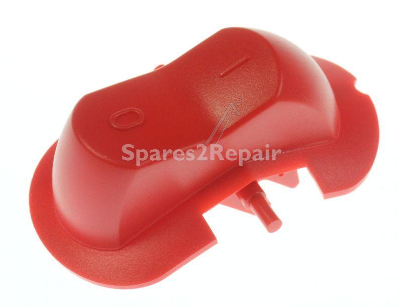 Philips Play Button - Switch Rocker Primary Red