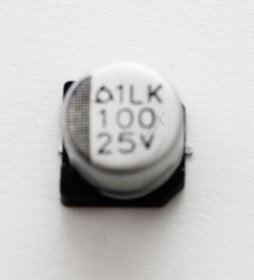 Samsung Smd Capacitor - 2402-001268 C-al Smd 100µf +-20% 25v Wt Reel 8x6 3
