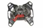 Fuba Aerial Outlet Sockets - Gad 618 Durchgangsdose,3-loch,18db,programmierbar