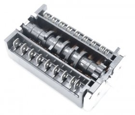 Simfer Switch - H35-30-200-040 10003065 Rotary Switch 0+9 Step (ego) 4 Group Contact