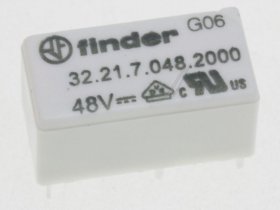 Finder Pcb Relay To 48v - 48vdc 6a-250vac Relay, Pcb Mount, 1 Pole Co