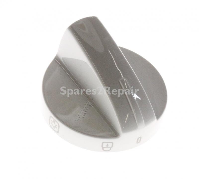 Button - 3495261046 Turning Knob oven Switch white [Electrolux Aeg]
