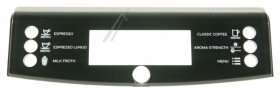 Saeco Operating Unit Screen - 421944051131 Display Front Panel S-scr blk V2 Smra-h