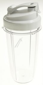 Hisense Gorenje Mixer - Blender Bowl - 588574 Cup With Drinking Mouth Cover Assembly Y 1000ml