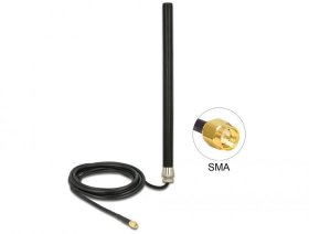 Delock Antenna - Lte Umts Gsm Antenne Sma 3 Dbi Omnidirektional Starr