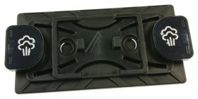 Perforated Rail - Rs-2230001388 Holder-floor Cloth-black [Groupe SEB]