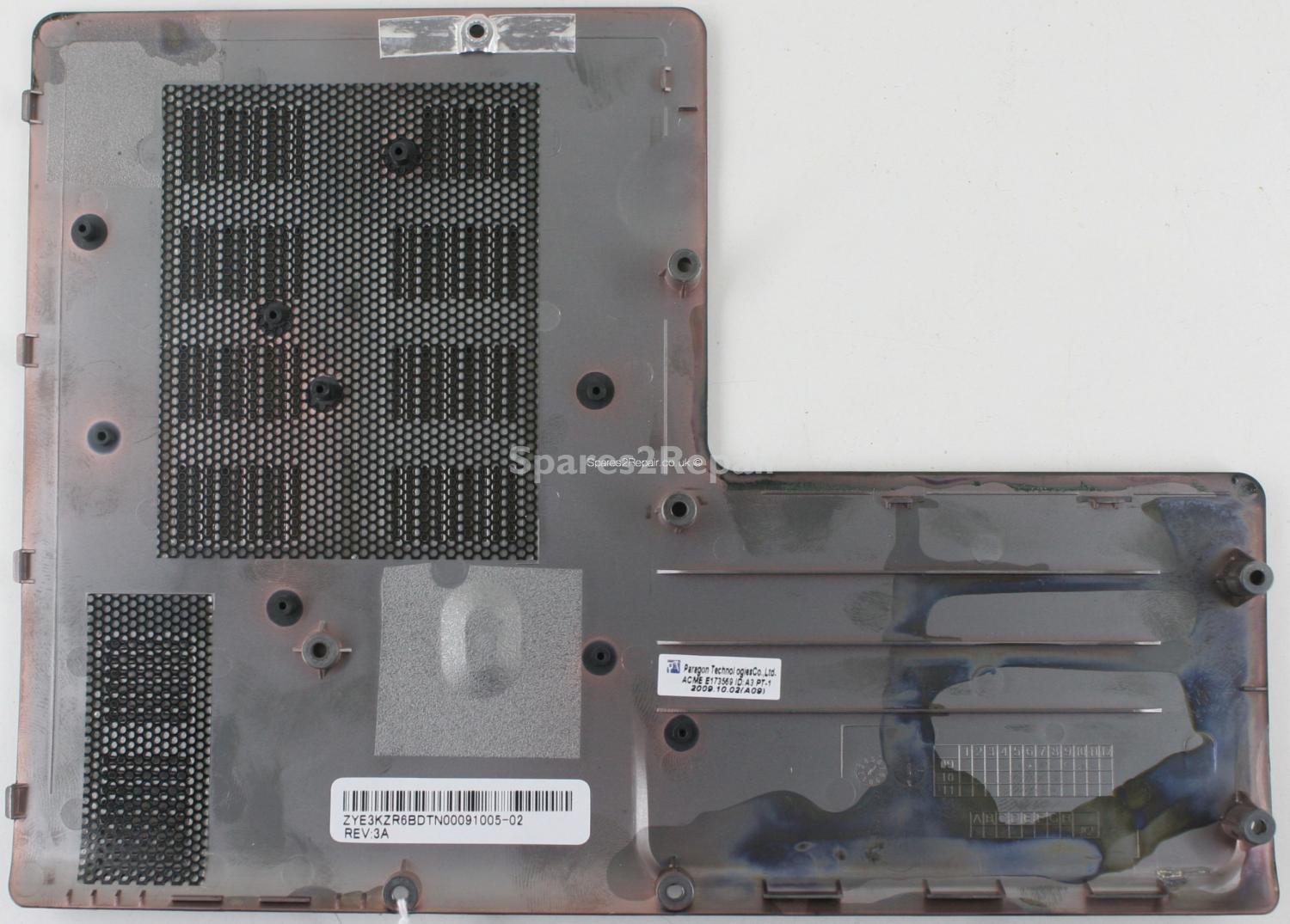 Acer Extensa 5635Z - Base Cover - 3KZR6BDTN00 - REV:3A
