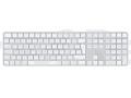 Apple Uk United Kingdom Notebook keyboards - Mxk73z-a Magic Keyboard With Touch Id And Numeric Keypad For Mac Models With Apple Silicon International English White Keys