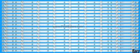 Philips LED Backlight Array Philips 996592001064 65PUS8204/12 65" TPT650U2-EQYA4.G REV.S4F LB6507P V0_00 16pcs