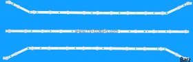 Barz LED Backlight Array Samsung UE40H5003 UE40H4200 BN96-32767A + BN96-32768A 40" CY-HH040BGNV1H CY-HH040AGLV1H DMGE-400SMA-R1 + DMGE-400SMB-R1 3pcs