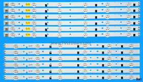 Samsung LED Backlight Array Samsung BN96-24110A + BN96-24111A 46" LTJ460HN05 DE460CGM-C1 D1GE-460SCA-R4 D1GE-460SCA-R4 12pcs