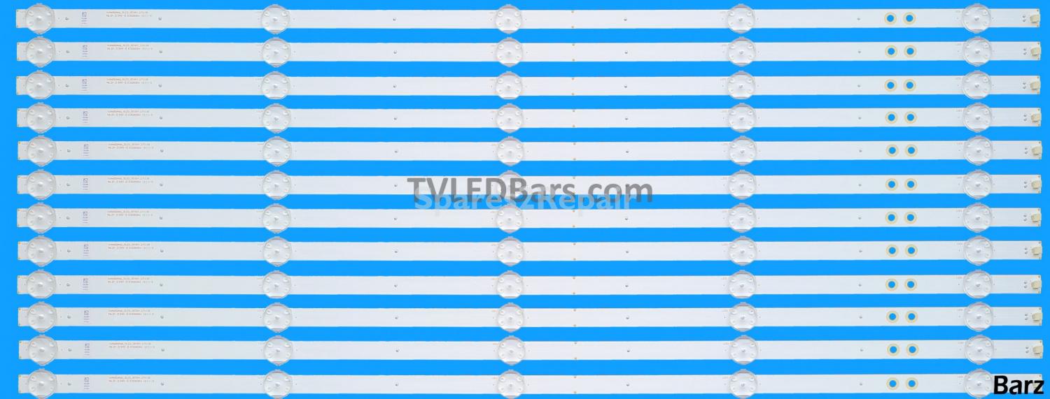 Sony LED Backlight Array Sony KD-65XF7096 KD-65XF7093 KD-65XF7596 KD-65XF7003 S650QF59 V5 T650QVF06.6 SVA650A74_5LED_REV01_171127 12pcs