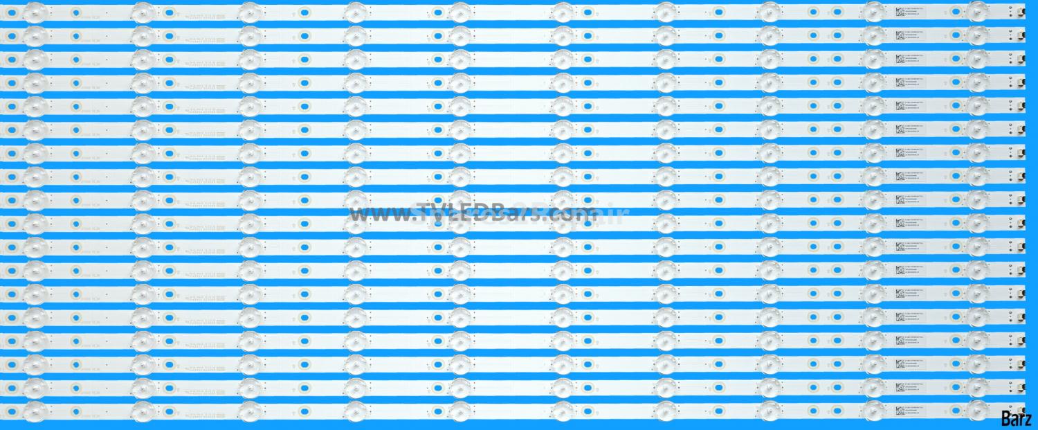 Philips LED Backlight Array Philips 70" 70PUS6704/12 70PUS6754/12 70PUS7304/12 70PUS7504/12 70PUS9005/12 TPT700B5-U1T01.D REV:S01B LB7000C V0_00 18pcs