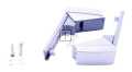 Compatible Griff Plate - Rep set Handle Joints Wide Alternative For Liebherr 959019000