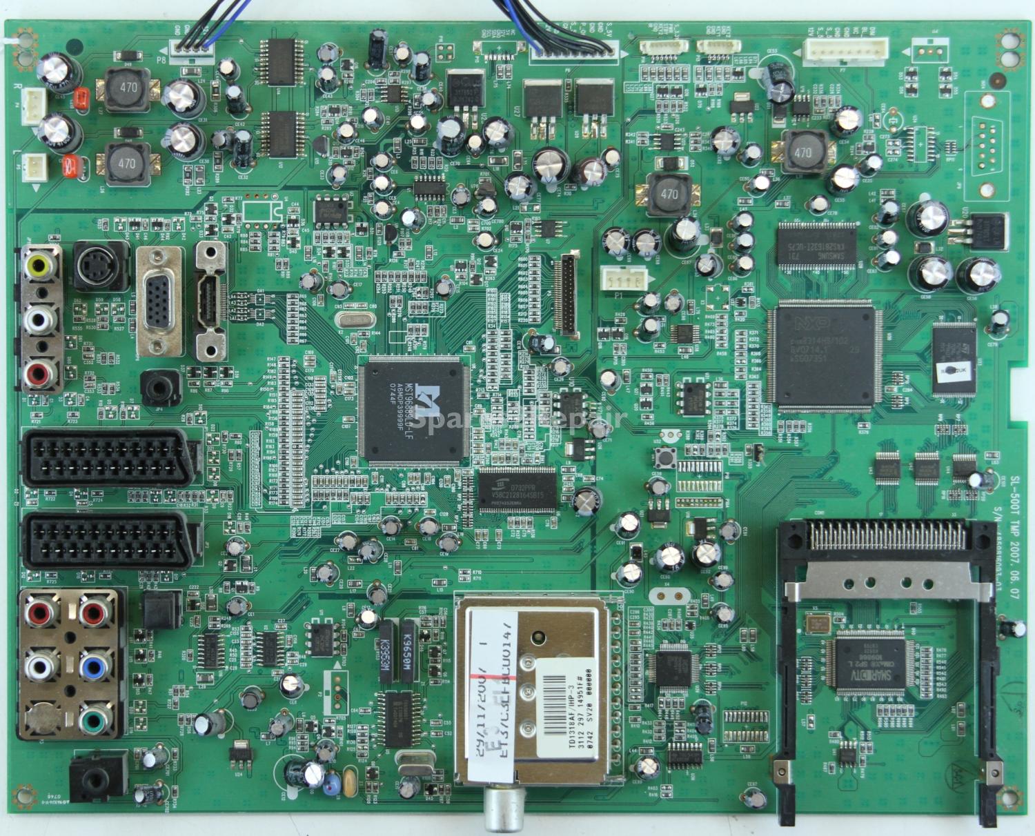 Daewoo DLT-37C3FTB - Main AV - SL-500T TMP - 4859816093-0